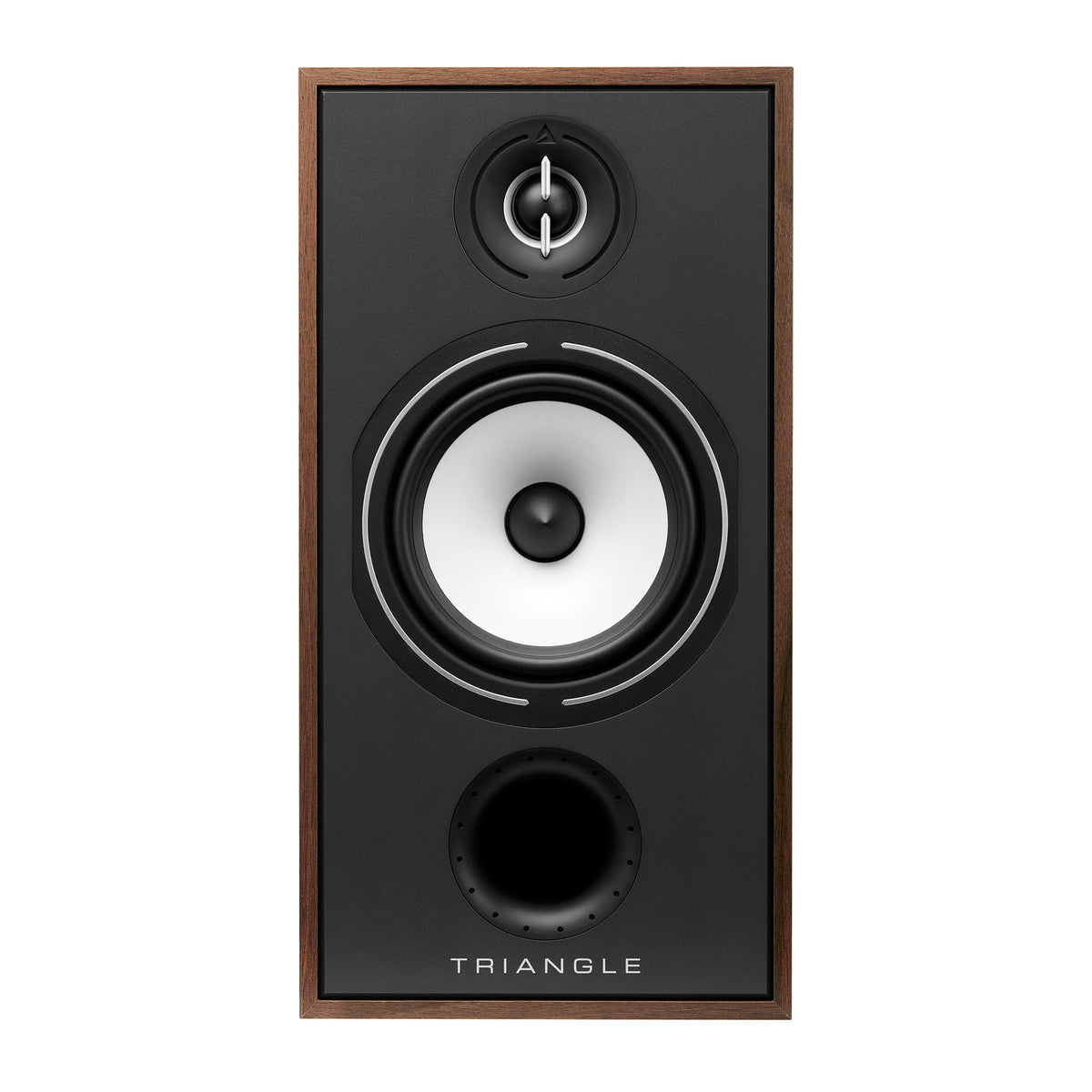 Triangle Hifi Enceintes Bibliothèque Borea BR04 chataignier pictures packshot face 
