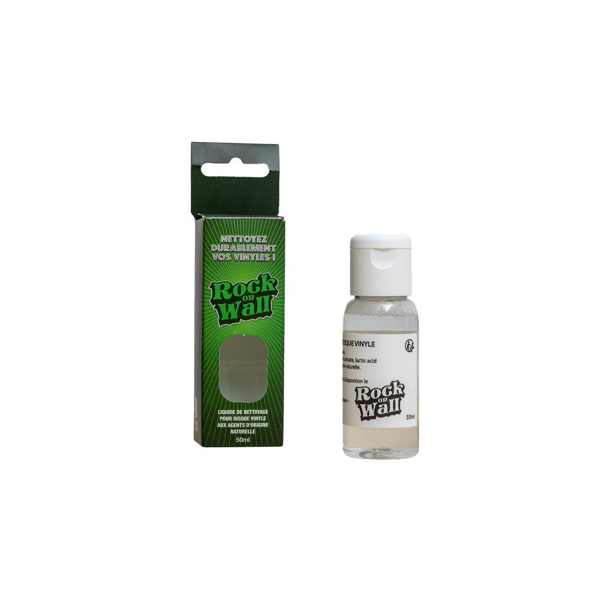 ◉ Nettoyant naturel 50ml pour vinyle